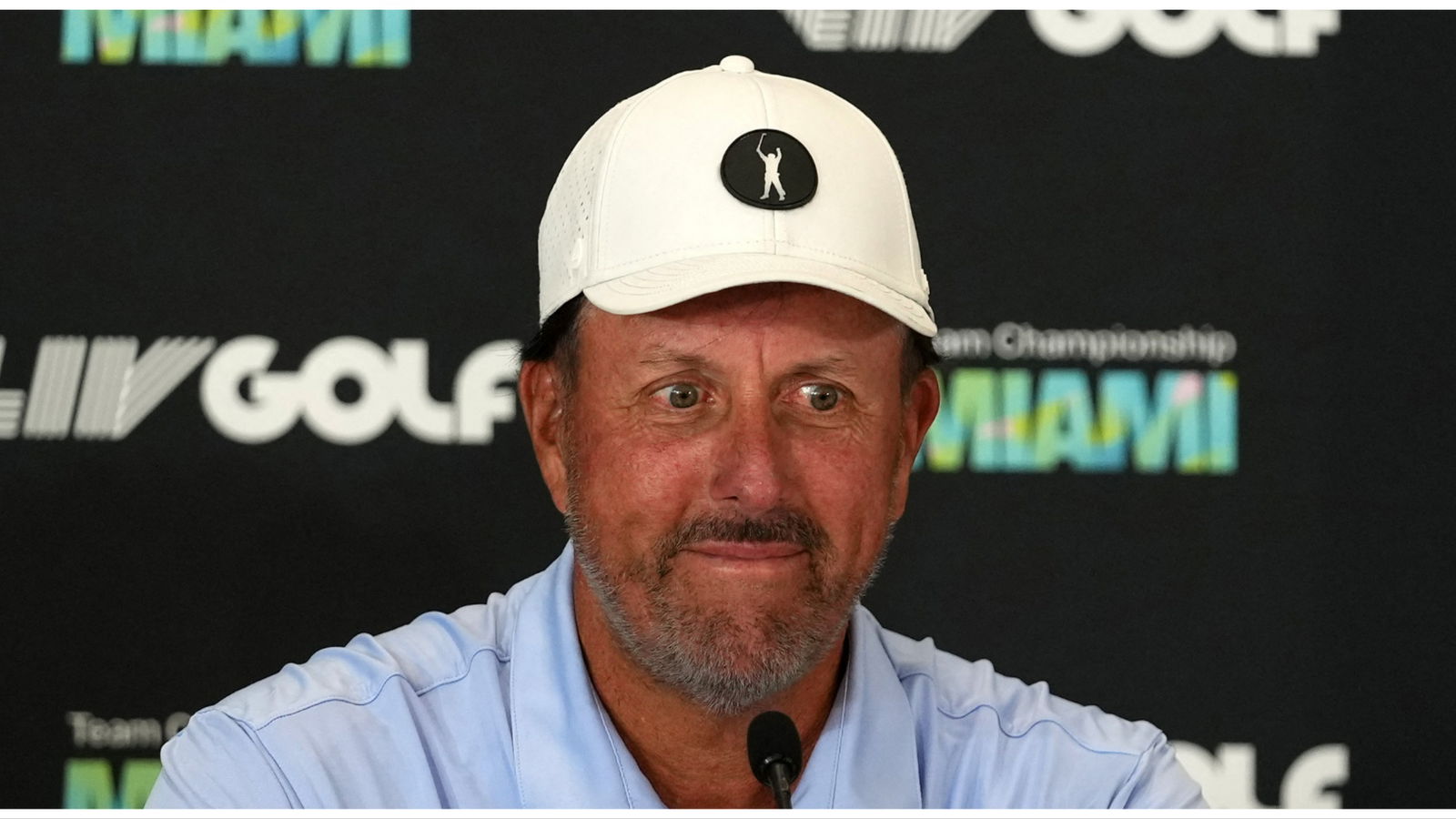 Lefty after former tour pro blocks him: 